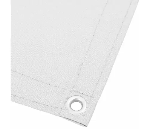 Balkona Aizslietnis, Balts 90X800 Cm 100% Poliestera Oksforda Vidaxl