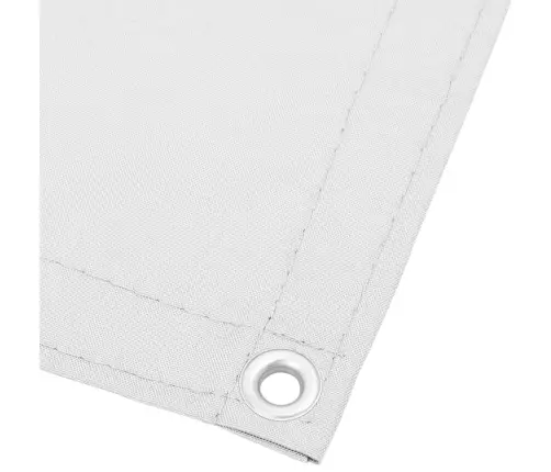 Rõdusirm, Valge, 90X1000 cm 100% Polüester Oxford