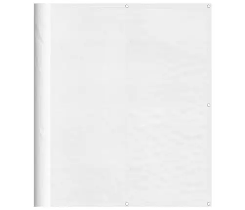 Balkona Aizslietnis, Balts, 120X700Cm, 100% Poliestera Oksforda Vidaxl
