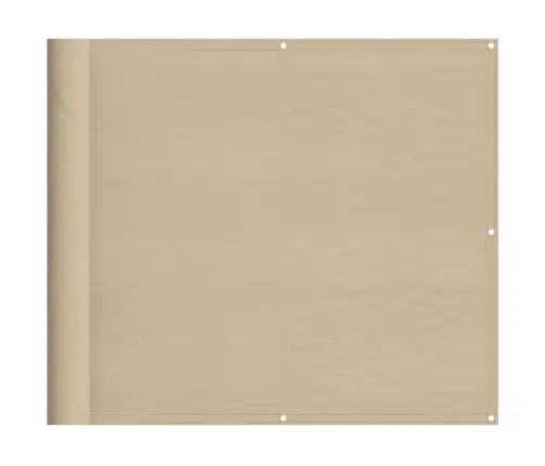 Balkono Pertvara, Smėlio, 90X700cm 100% Oksfordo Poliesteris