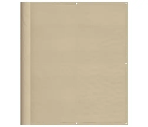 Balkono Pertvara, Smėlio, 120X800cm 100% Oksfordo Poliesteris