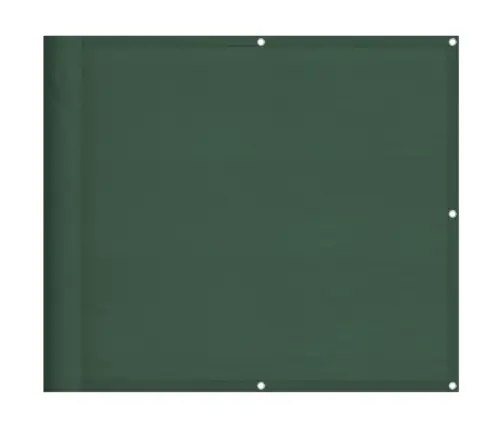 Balkona Aizslietnis, Tumši Zaļš, 90X700 Cm, 100% Poliestera Vidaxl