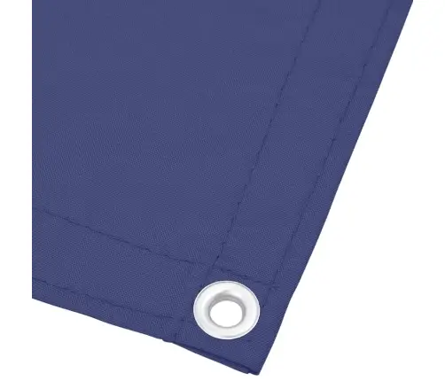 Balkona Aizslietnis, Zils, 75X1000 Cm, 100% Poliestera Oksforda Vidaxl