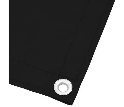 Balkono Pertvara, Juoda, 75X1000cm 100% Oksfordo Poliesteris
