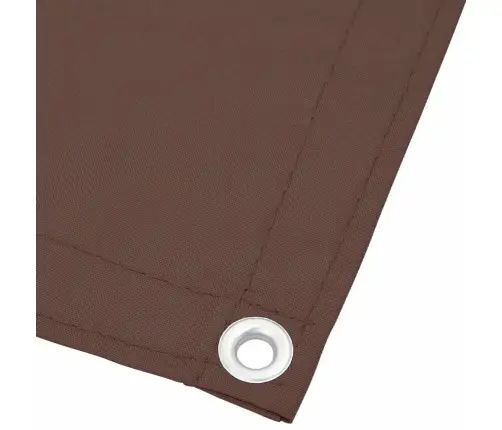 Balkona Aizslietnis, Brūns, 90X700 Cm, 100% Poliestera Oksforda Vidaxl