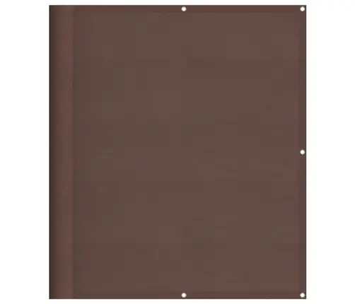 Balkona Aizslietnis, Brūns, 120X700Cm, 100% Poliestera Oksforda Vidaxl