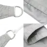 Saules Aizsargs, 3X3 M, 100% Poliesters, Oksforda Audums Vidaxl Saules Aizsargs, 3X3 M, 100% Poliesters, Oksforda Audums Vidaxl