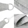 Saules Aizsargs, 3X3X3 M, 100% Poliesters, Oksforda Audums Vidaxl