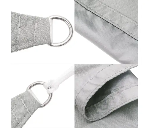 Saules Aizsargs, 3X4X4 M, 100% Poliesters, Oksforda Audums Vidaxl