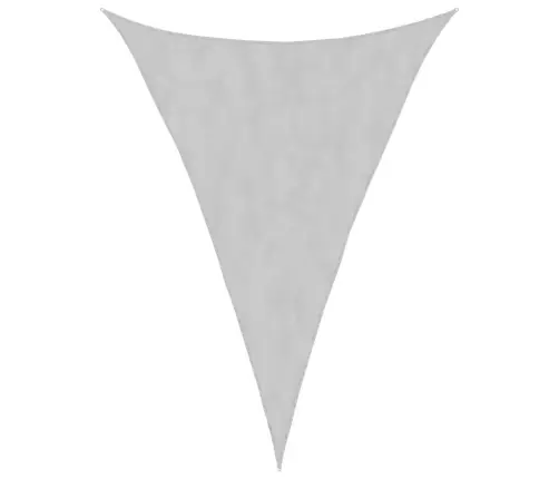 Burė Nuo Saulės, Pilka, 5X7X7M, 100% Oksfordo Poliesteris Burė Nuo Saulės, Pilka, 5X7X7M, 100% Oksfordo Poliesteris