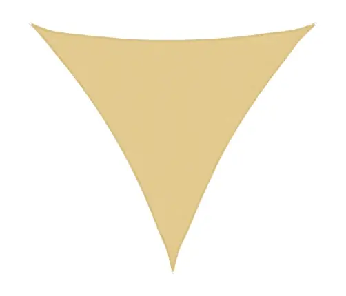 Burė Nuo Saulės, Smėlio, 4,5X4,5X4,5M, 100% Poliesteris