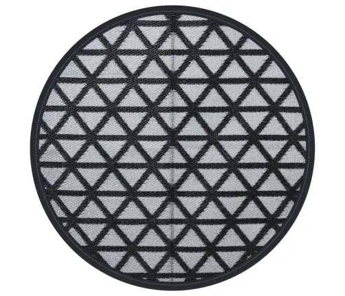 Lauko Kilimas, Arakil Juodos Spalvos, 120Cm Skersmens, Pp