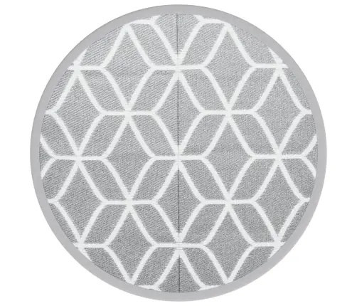 Āra Paklājs, Ø120 Cm, Arakil Pelēks, Pp Vidaxl