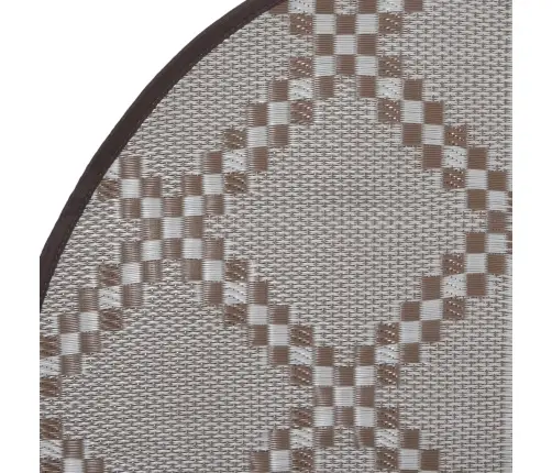 Āra Paklājs, Ø160 Cm, Arakil Brūns, Pp Vidaxl