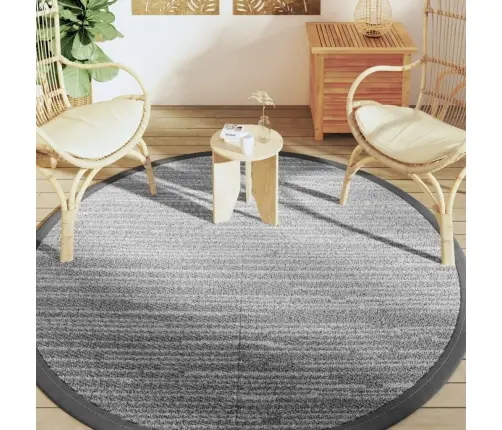 Lauko Kilimas, Arakil Pilkos Spalvos, 200Cm Skersmens, Pp