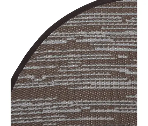 Āra Paklājs, Ø160 Cm, Arakil Brūns, Pp Vidaxl