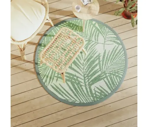 Välisvaip Arakil Roheline Ø120 Cm Pp