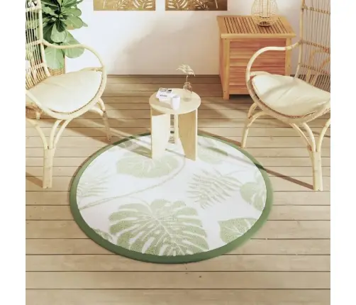 Välisvaip Arakil Roheline Ø120 Cm Pp