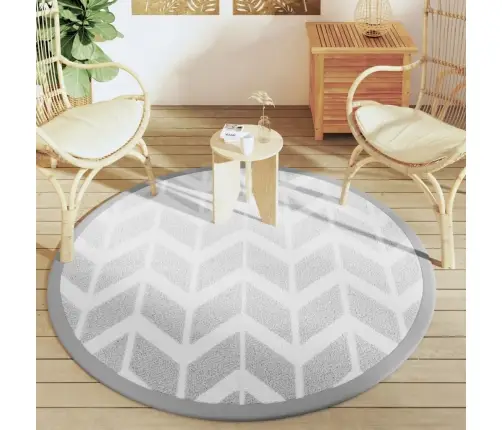 Āra Paklājs, Ø160 Cm, Arakil Pelēks, Pp Vidaxl