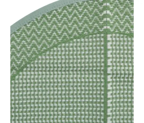 Āra Paklājs, Ø120 Cm, Arakil Zaļš, Pp Vidaxl