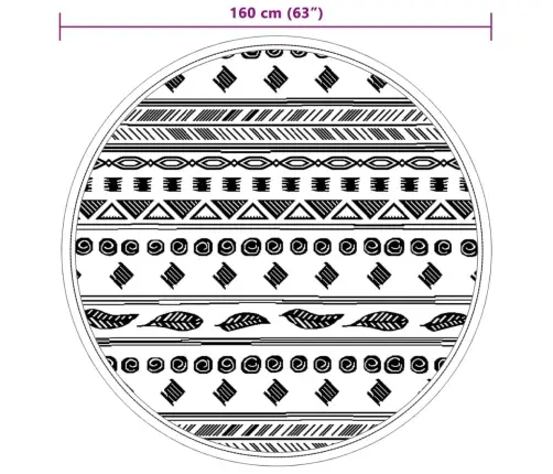 Õuevaip, Arakil Hall, Ø160 cm Pp