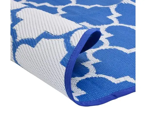 Āra Paklājs, Ø160 Cm, Arakil Zils, Pp Vidaxl