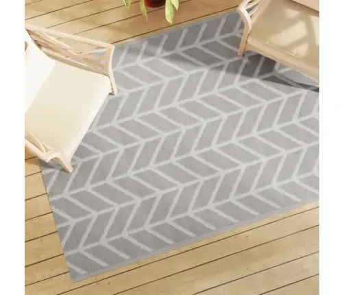 Āra Paklājs, 140X200 Cm, Arakil Pelēks Pp Vidaxl