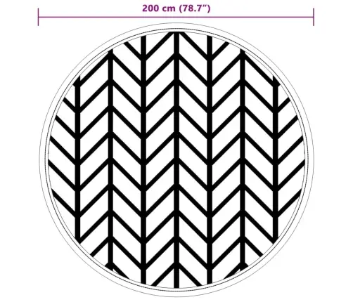 Õuevaip, Arakil Hall, Ø200 cm Pp