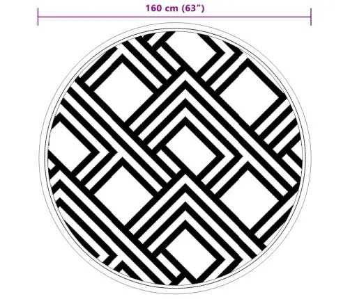 Õuevaip, Arakil Hall, Ø160 cm Pp