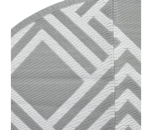 Āra Paklājs, Ø200 Cm, Arakil Pelēks, Pp Vidaxl