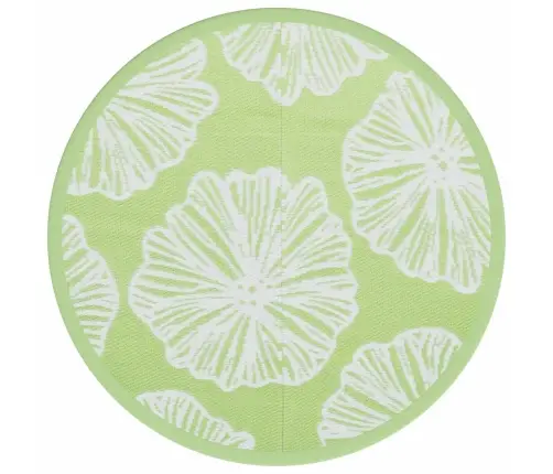 Āra Paklājs, Ø160 Cm, Arakil Zaļš Pp Vidaxl