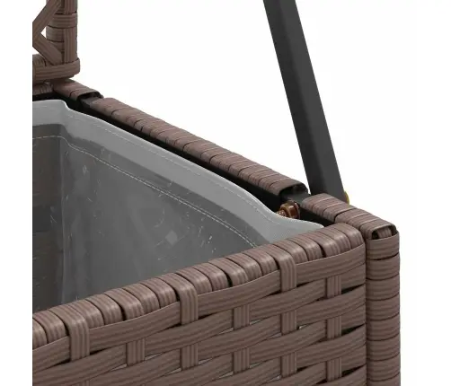 Sodo Vazonas Ruda 70 X 30 X 135 Cm Metalas