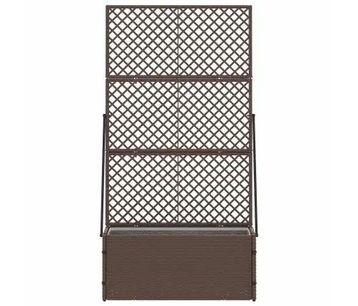 Sodo Vazonas Ruda 70 X 30 X 135 Cm Metalas