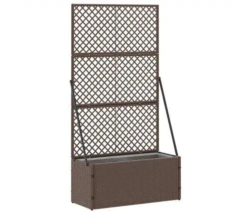 Sodo Vazonas Ruda 70 X 30 X 135 Cm Metalas