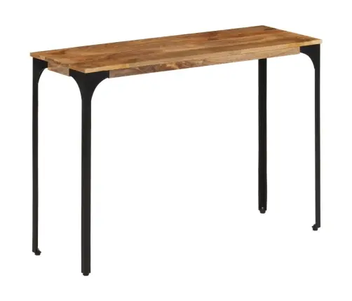 Konsoles Galdiņš, Brūns, 110X35X76Cm, Mango Masīvkoks Un Dzelzs Vidaxl Konsoles Galdiņš, Brūns, 110X35X76Cm, Mango Masīvkoks Un Dzelzs Vidaxl