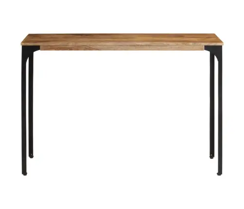 Konsoles Galdiņš, Brūns, 110X35X76Cm, Mango Masīvkoks Un Dzelzs Vidaxl Konsoles Galdiņš, Brūns, 110X35X76Cm, Mango Masīvkoks Un Dzelzs Vidaxl