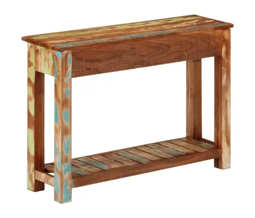 Konsolinis Staliukas, 110X30X76cm Perdirbtos Medienos Masyvas