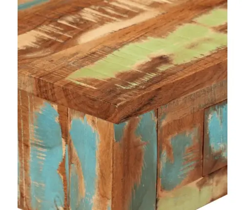 Konsolinis Staliukas, 110X30X76cm Perdirbtos Medienos Masyvas