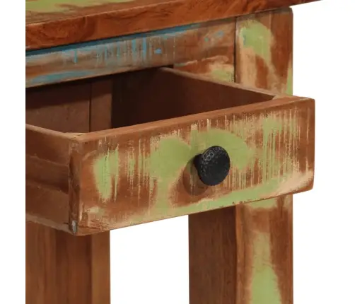 Konsolinis Staliukas, 110X30X76cm Perdirbtos Medienos Masyvas