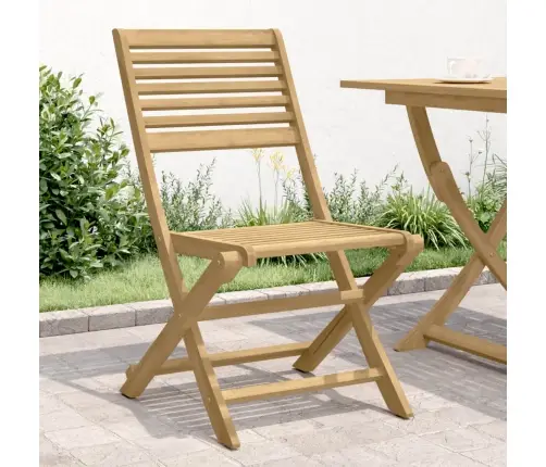 Sulankstomos Sodo Kėdės, 4Vnt., 48,5X61,5X87cm Akacija