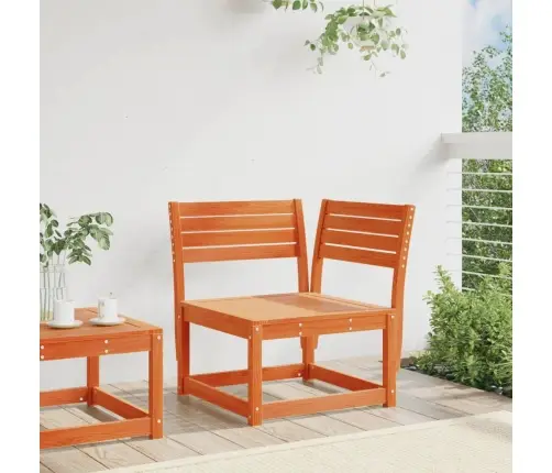 Kampinė Sodo Sofos Dalis, Vaško Ruda, 73X73X78cm Pušis