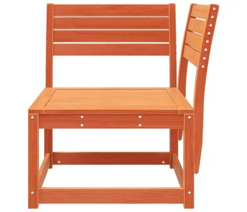 Kampinė Sodo Sofos Dalis, Vaško Ruda, 73X73X78cm Pušis