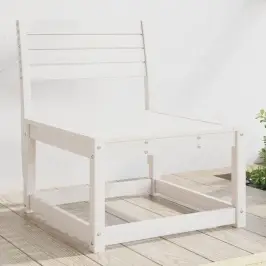 Sodo Sofos Dalis, Baltos Spalvos, Pušies Medienos Masyvas