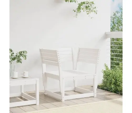 Dārza Krēslu, Balts, Priedes Masīvkoks Vidaxl