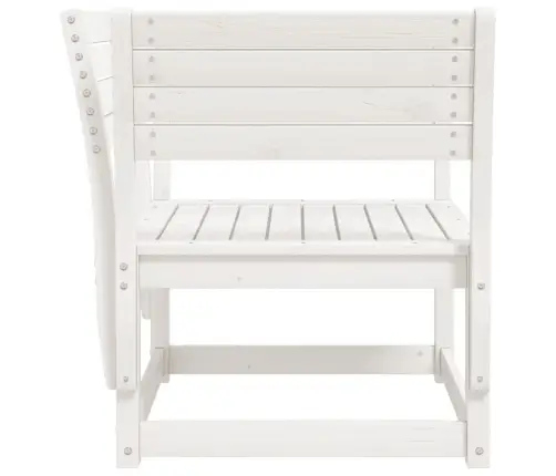 Dārza Krēslu, Balts, Priedes Masīvkoks Vidaxl