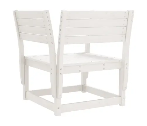 Dārza Krēslu, Balts, Priedes Masīvkoks Vidaxl