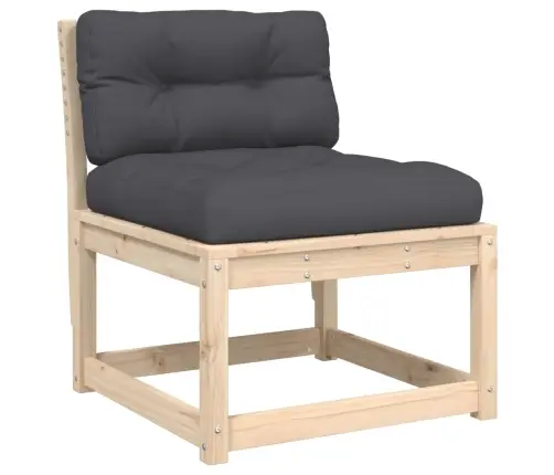 Sodo Sofos Dalys Su Pagalvėlėmis, 2Vnt., Pušies Masyvas