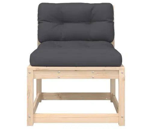 Sodo Sofos Dalys Su Pagalvėlėmis, 2Vnt., Pušies Masyvas