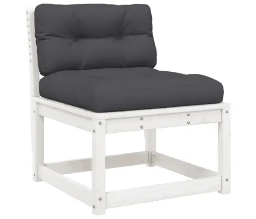 Aia Jalapingid Patjadega 2 Tk, Valge, Männipuit