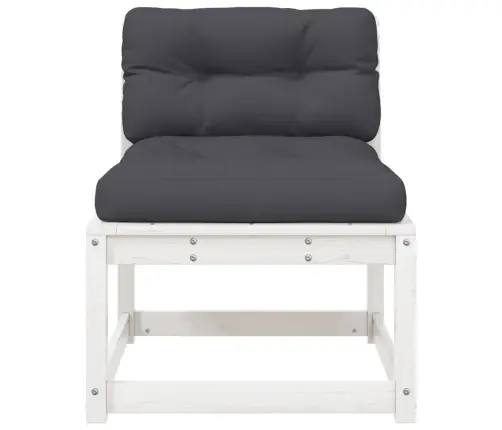 Aia Jalapingid Patjadega 2 Tk, Valge, Männipuit